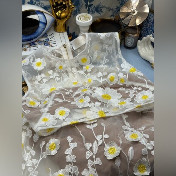 🆕 BRONX & BANCO 🧿 NWOT Jasmine White Multi Two Piece Set, Sz S / US 4 - Picture 13 of 16